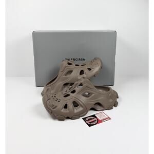 Size 40EU/7US - Balenciaga HD Mule Slip On Taupe NEW!